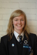 Annabelle Harray in high school uniform