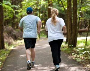 couple exercising
