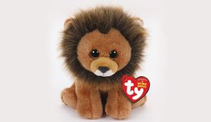 Ty Warner introduces Cecil the Lion Beanie Baby - 100% of profits from the original sale to WildCRU, the Wildlife Conservation Research Unit of University of Oxford in Oxford England. (PRNewsFoto/Ty Inc.)