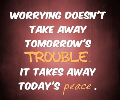 worrying