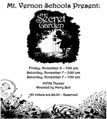 Secret Garden flyer