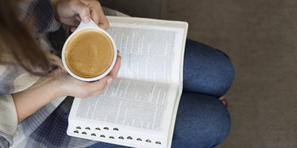 coffee and bible