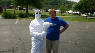 Dan with ice cream man