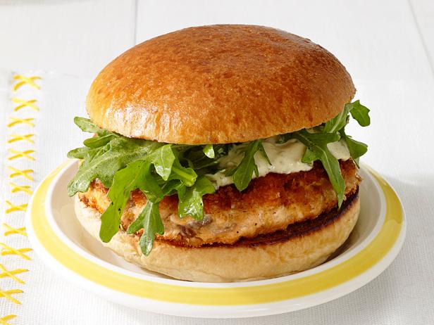 salmon burger