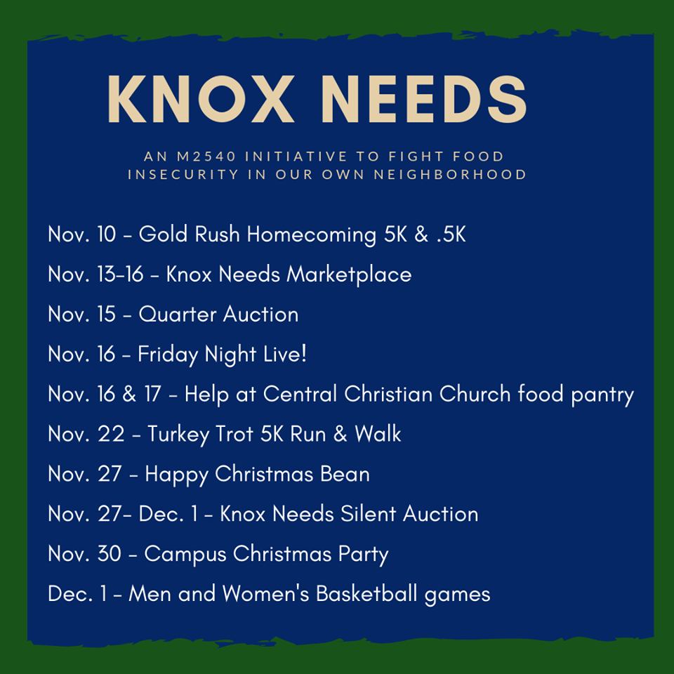 Knox Needs Calendar